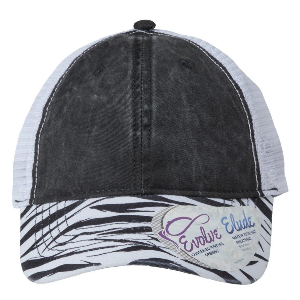 Infinity Her - Women's Animal Print Mesh Back Cap - JANET