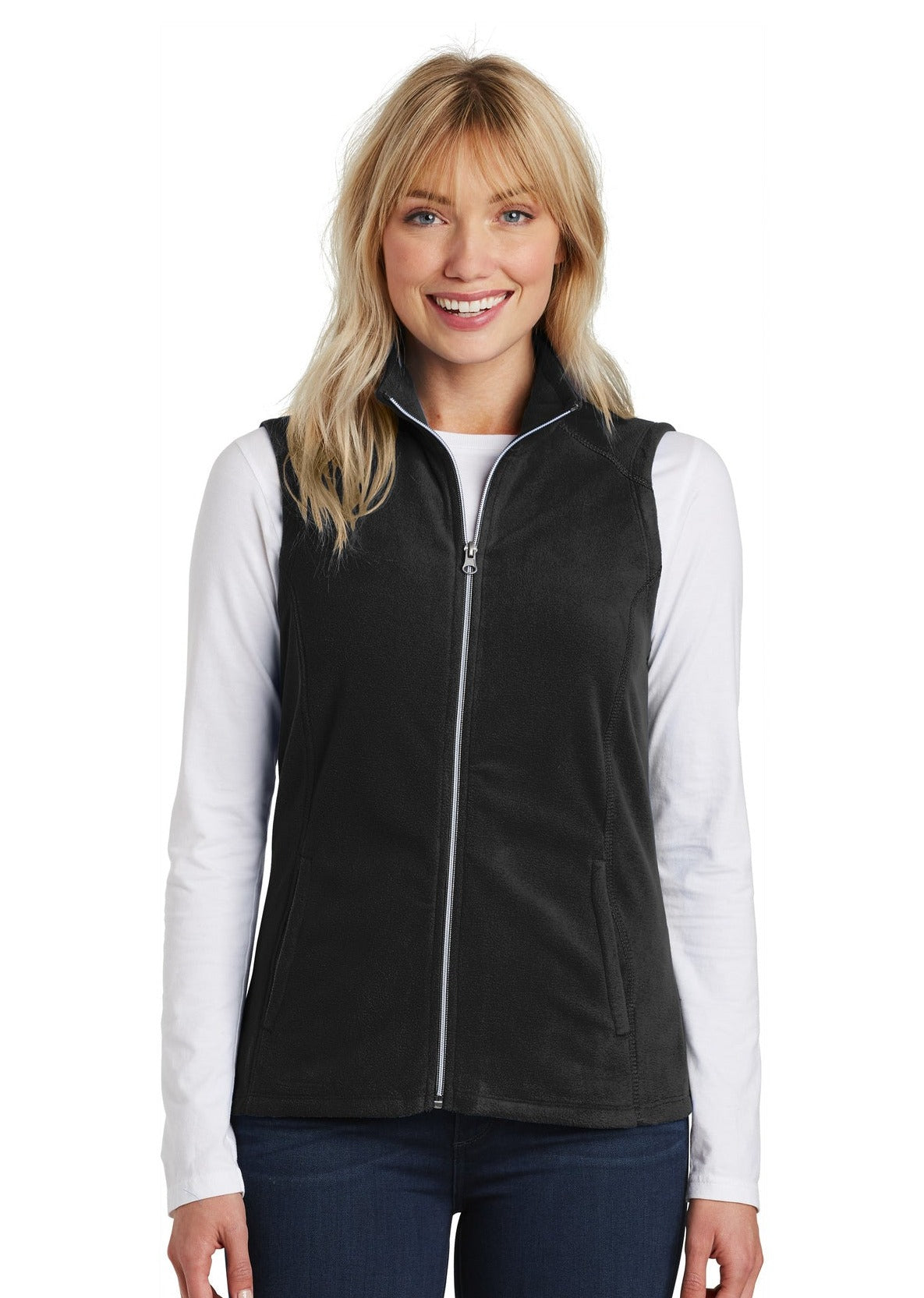 Port Authority® Ladies Microfleece Vest L226