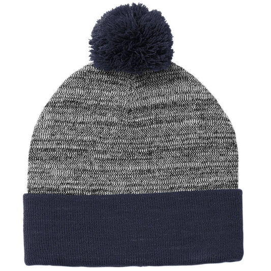 Sport-Tek ® Heather Pom Pom Beanie STC41