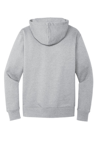 District® V.I.T.™ Heavyweight Fleece Hoodie  Heather Grey DT6600